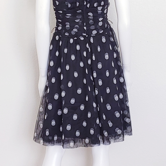 WOMEN'S MESH POLKA DOT DRESS | 8 - Picture 6 of 8